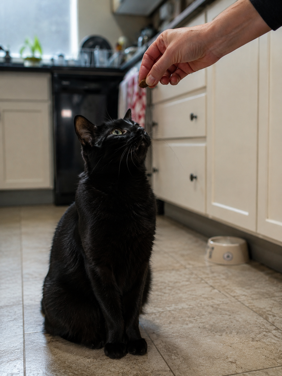 How to Use Treats to Train Your Cat