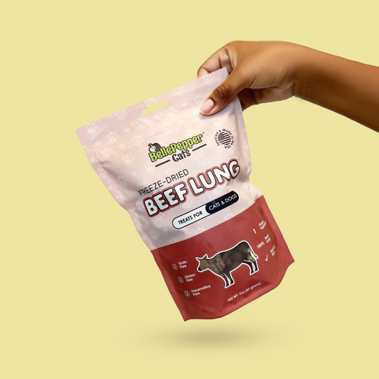 Freeze-Dried Beef Lung - High-Protein Pet Treats