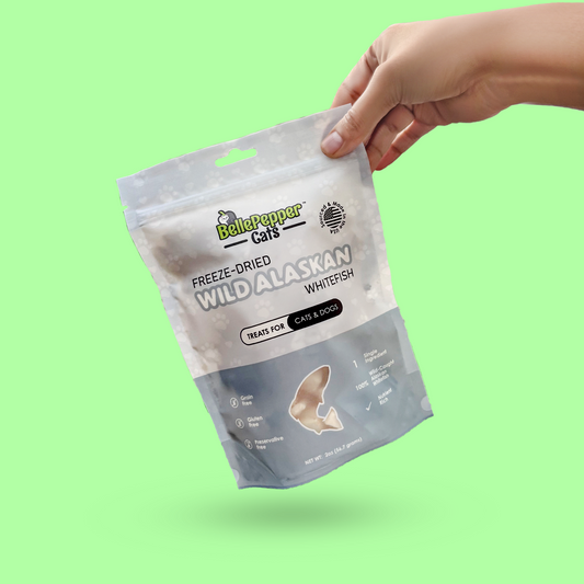 Wild Caught Alaskan Whitefish - Premium Freeze-Dried Treats