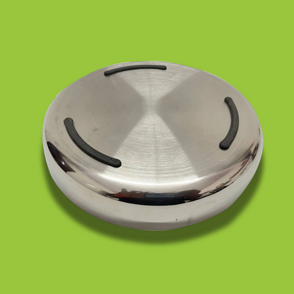Cat Plate - Whisker-Friendly Stainless Steel